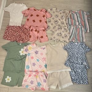 SHEIN girls matching sets 8ct